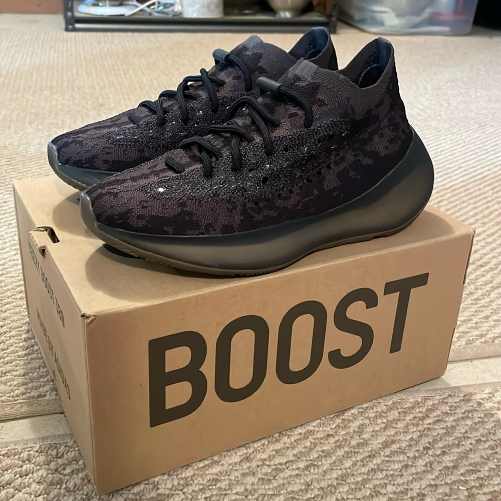 Black Yeezy boost 380